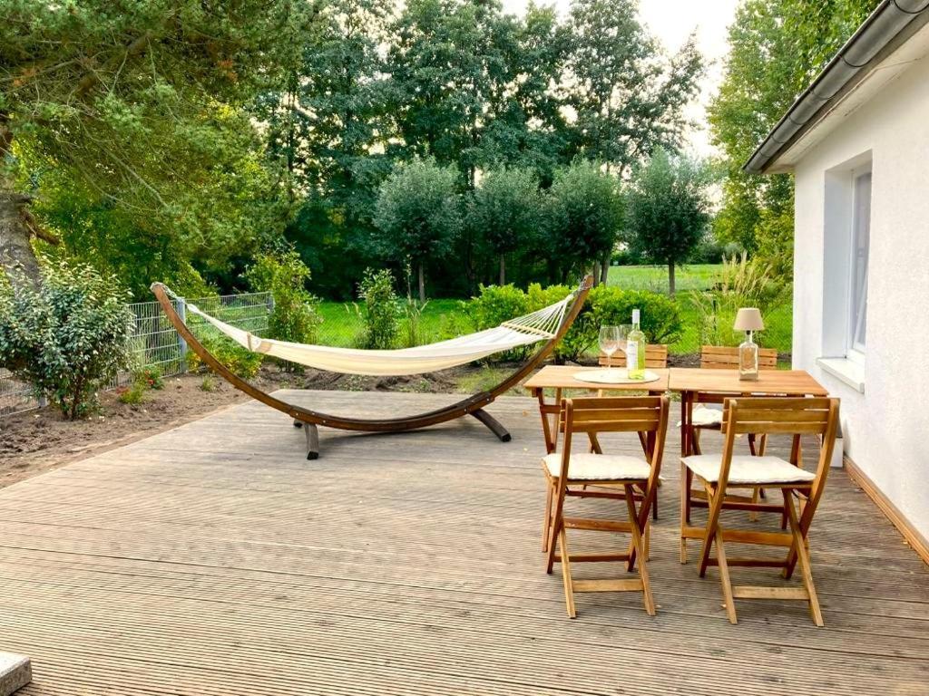 Moderner Bungalow Im Seebad Bansin, 200 Meter Zum Strand Heringsdorf  Esterno foto