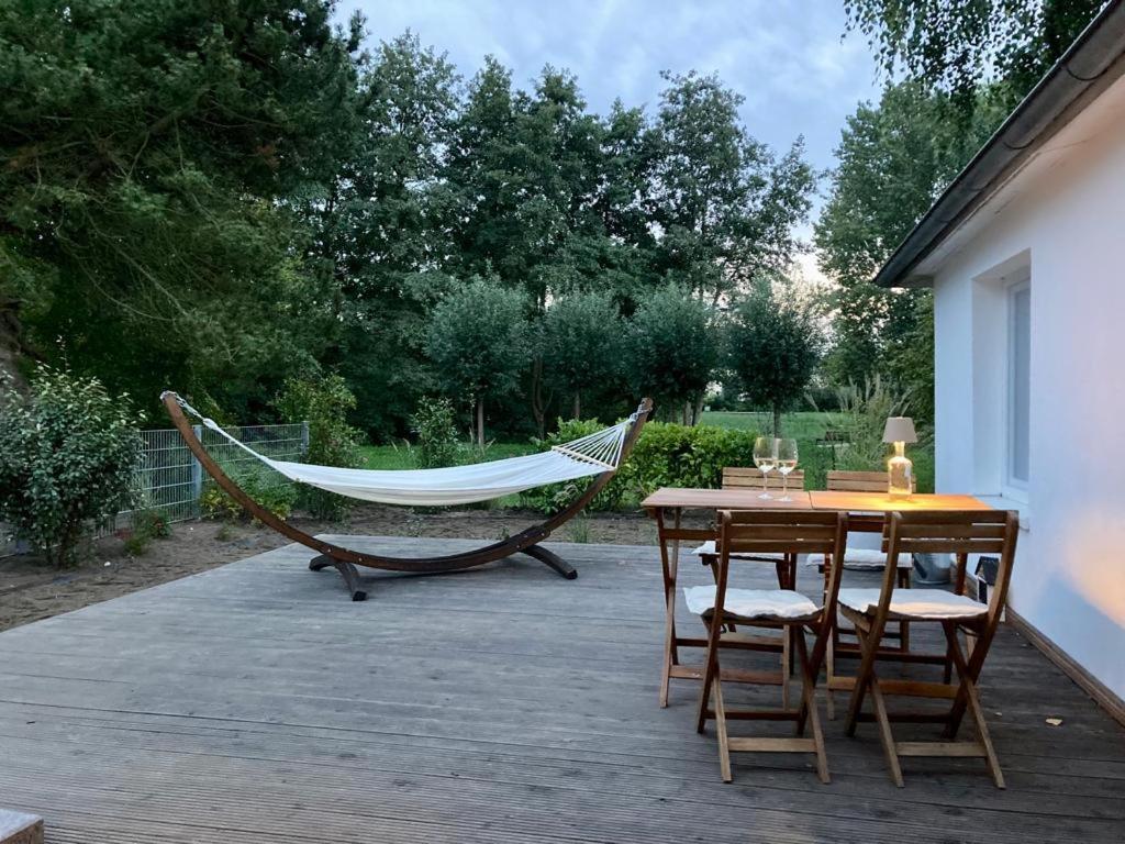 Moderner Bungalow Im Seebad Bansin, 200 Meter Zum Strand Heringsdorf  Esterno foto