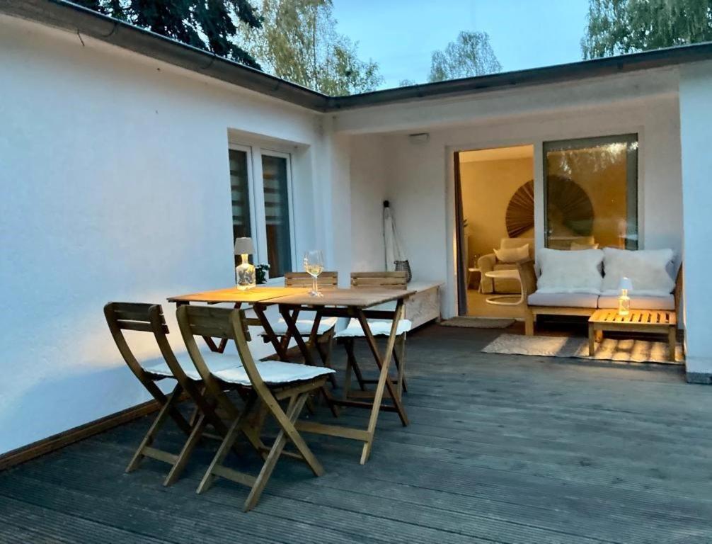 Moderner Bungalow Im Seebad Bansin, 200 Meter Zum Strand Heringsdorf  Esterno foto